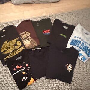 Lot of 8 Men's XXL Graphic Tees